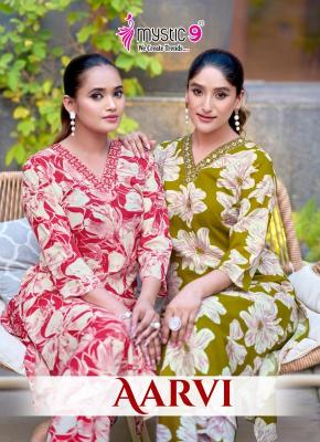 Mystic9 aarvi vol 1 coord set Kurti manufacturers and exporters in Hydrabad