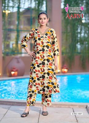 Mystic9 aarvi vol 1 coord set Kurti manufacturers and exporters in Hydrabad