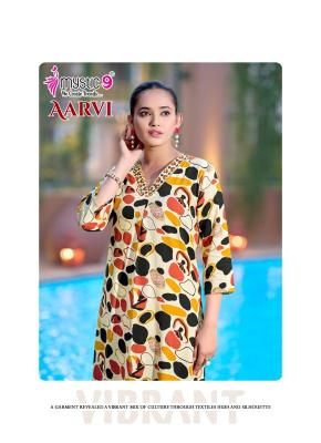 Mystic9 aarvi vol 1 coord set Kurti manufacturers and exporters in Hydrabad