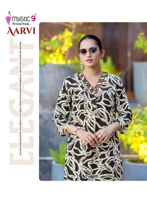 Mystic9 aarvi vol 1 coord set Kurti manufacturers and exporters in Hydrabad