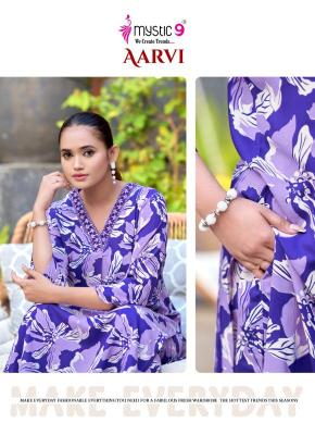 Mystic9 aarvi vol 1 coord set Kurti manufacturers and exporters in Hydrabad