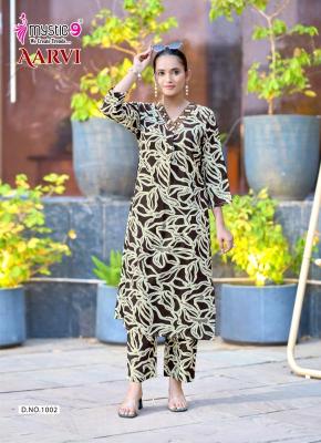 Mystic9 aarvi vol 1 coord set Kurti manufacturers and exporters in Hydrabad