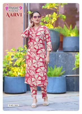 Mystic9 aarvi vol 1 coord set Kurti manufacturers and exporters in Hydrabad
