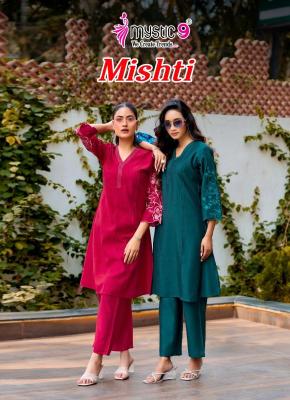 Mystic9 mishti vol 1 coord set Kurti manufacturers in pune