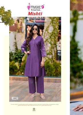 Mystic9 mishti vol 1 coord set Kurti manufacturers in pune