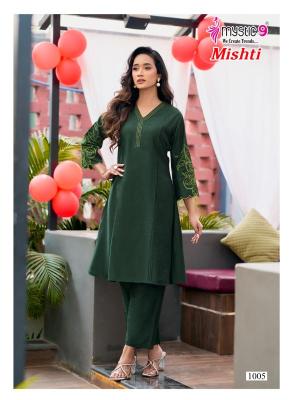Mystic9 mishti vol 1 coord set Kurti manufacturers in pune