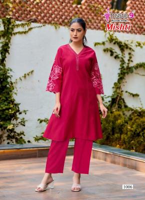 Mystic9 mishti vol 1 coord set Kurti manufacturers in pune
