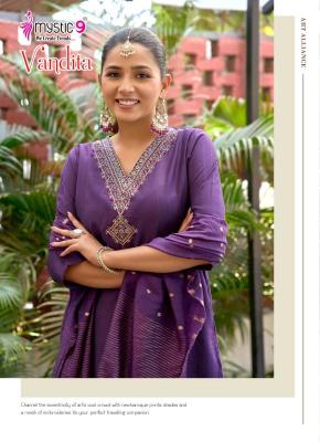 Mystic9 vandita vol 1 Indian kurtis for wholesale