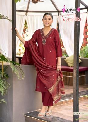 Mystic9 vandita vol 1 Indian kurtis for wholesale