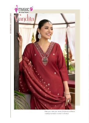 Mystic9 vandita vol 1 Indian kurtis for wholesale