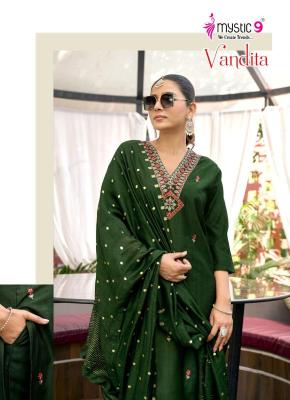 Mystic9 vandita vol 1 Indian kurtis for wholesale