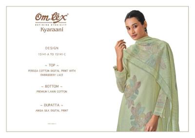 Omtex kyaraani ikat Wholesale dress materials in Kolkata