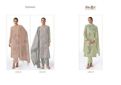 Omtex kyaraani ikat Wholesale dress materials in Kolkata