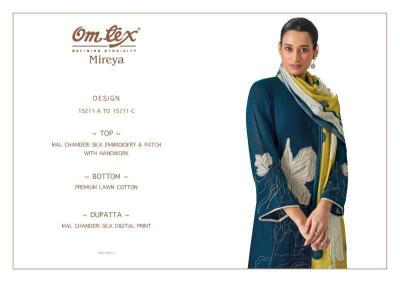 Omtex mireya silk Dress materials wholesale market