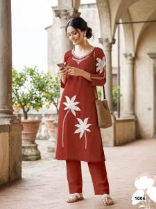 Ossm summer style coord set Kurtis for bulk purchase in Hyderabad