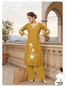 Ossm summer style coord set Kurtis for bulk purchase in Hyderabad