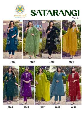 Passion tree satarangi vol-1 Kurti distributors in Kolkata