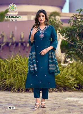 Passion tree satarangi vol-1 Kurti distributors in Kolkata