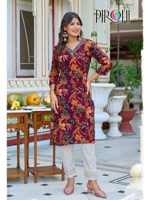Pirohi siri Ladies kurti market in kolkata