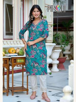 Pirohi siri Ladies kurti market in kolkata
