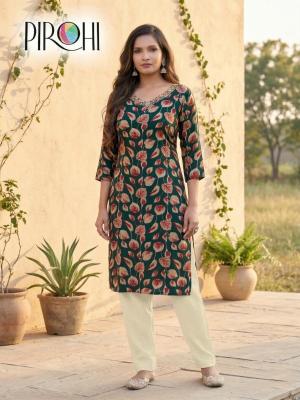 Pirohi siri Ladies kurti market in kolkata