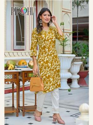 Pirohi siri Ladies kurti market in kolkata