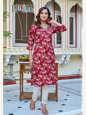 Pirohi siri Ladies kurti market in kolkata