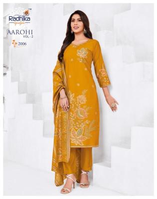 Radhika lifestyle aarohi vol 2 Kurti wholesale price in Pune
