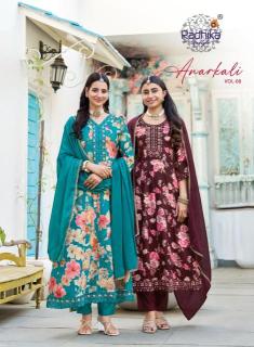 Radhika lifestyle anarkali vol 8 Designer kurti dealers in Kolkata