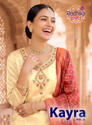 Radhika lifestyle kayra vol 2 Designer kurti wholesale in Hydrabad