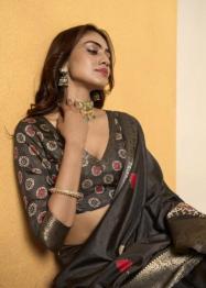 Rajpath chocolate silk Wholesale saree manufacturers in Ahmedabad