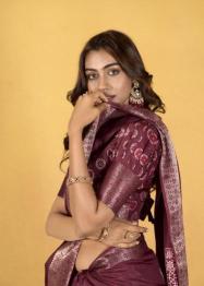 Rajpath chocolate silk Wholesale saree manufacturers in Ahmedabad
