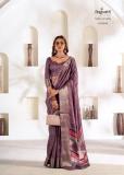 Rajpath violet silk Bulk saree suppliers in Delhi