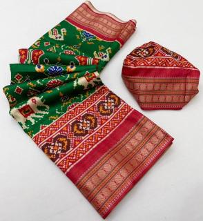 Sandhya rudraksh patola Bhavnagar saree market