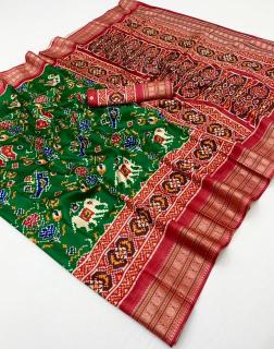 Sandhya rudraksh patola Bhavnagar saree market