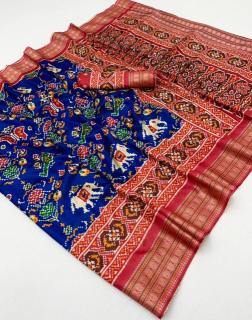 Sandhya rudraksh patola Bhavnagar saree market