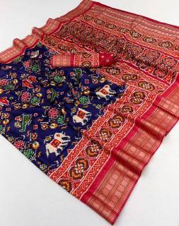 Sandhya rudraksh patola Bhavnagar saree market