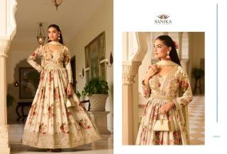 Sanika jagmag Gown Surat wholesale textile market