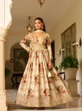 Sanika jagmag Gown Surat wholesale textile market