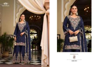 Sanika sarika salwar suits exporters in Surat