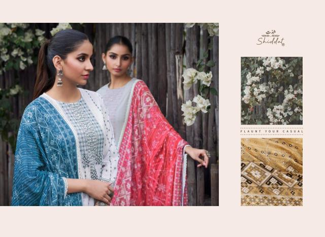 Shiddat casa 1001 dress materials suppliers in Ahmedabad
