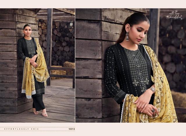 Shiddat casa 1001 dress materials suppliers in Ahmedabad