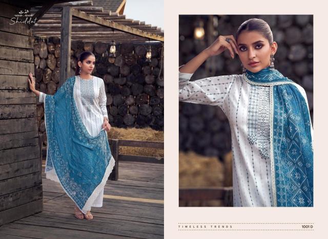 Shiddat casa 1001 dress materials suppliers in Ahmedabad