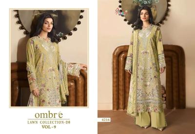 Shree fab ombre lawn collection vol-9 salwar suits women clothing suppliers