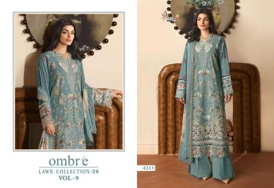 Shree fab ombre lawn collection vol-9 salwar suits women clothing suppliers