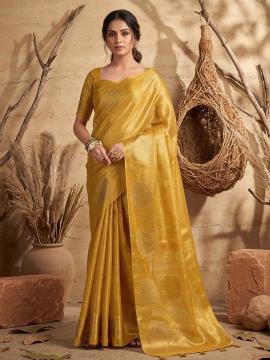 SHREE SHYAM FASHION SUVARNA TISSUE SILK Saree wholesale market in Bhavnagar