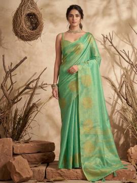 SHREE SHYAM FASHION SUVARNA TISSUE SILK Saree wholesale market in Bhavnagar