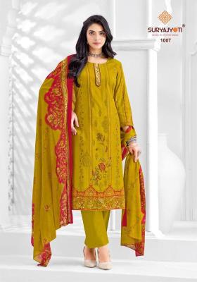 Suryajyoti kashmiri cotton vol-1 Wholesale dress material manufacturers