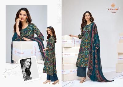 Suryajyoti naisha vol-51 Surat dress material market