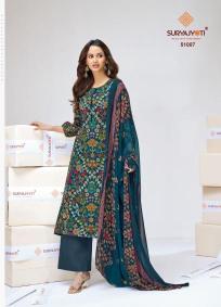 Suryajyoti naisha vol-51 Surat dress material market